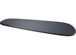 Schneidebrett CONTINENTA "PEBBLE, Duracore", schwarz, B:22cm H:1,2cm L:64,7cm, Zellulosefaser, Schneidebretter, Schneidebrett