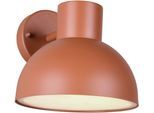TRIO LEUCHTEN Außen-Wandleuchte "ELBE, Fassadenbeleuchtung Downlight, exkl 1x E27 max 10W, Outdoor IP44", apricot, 1, Ø 20cm H: 18,5cm, 1 Stk., Leuchten, Hauswand Leuchte aus Druckguss Aluminium, Leuchtmittel wechselbar, Außen-Wandleuchte