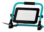 EGLO LED Wandstrahler "Avelar Strahler, tragbare Arbeitsleuchte, Arbeitsscheinwerfer, IP65", blau (schwarz), 1, H: 36,5cm, 1 Stk., Leuchten, Stehleuchte - L29,5 x B21,5 x H36,5 cm - schwarz, türkis - 100W inkl., LED Wandstrahler