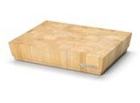Schneidebrett CONTINENTA, braun (holzfarben), B:30cm H:7,5cm L:40cm, Massivholz, Schneidebretter, Schneidebrett, Hackbrett, Stirnholz 40x30x7,5cm