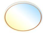 BRILONER LEUCHTEN LED Deckenleuchte "INA 3956014", braun (weiß), Leuchten, LED Deckenleuchte