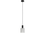 EGLO Hängeleuchte "GOROSIBA Pendellampe - Stahl - E27 - 1X40W - IP20", schwarz, 1, Ø 15cm H: 110cm, 1 Stk., Leuchten, Hängelampe, Deckenlampe, Wohnzimmer, Esszimmer, H110 x Ø15 cm, Hängeleuchte