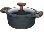 Bratentopf RESTO KITCHENWARE "Ran, Kochtopf antihaftbeschichtet und spülmaschinenfest", schwarz, B:20cm H:9,5cm L:29,5cm Ø:20cm, Töpfe, Bratentopf, Geeignet für alle Herdarten, auch Induktion, im Geschenkkarton