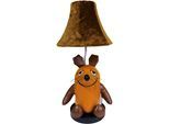 LED Tischleuchte "Die Maus", orange (orange und braun), 1, Ø 26cm H: 52cm, 1 Stk., HAPPY LAMPS FOR SMILING EYES, Leuchten, Hochwertig, Einzigartig, Zertifiziert, LED Tischleuchte