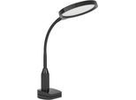 EGLO Klemmleuchte "LAURO Klemmlicht - Kunststoff - LED - 1X5,5W - IP20", schwarz, 1, H: 37,5cm, 1 Stk., Leuchten, Klemmlampe, Schreibtischlampe, Leselampe, L26,5 x B14 x H37,5 cm, Klemmleuchte
