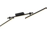LED Deckenleuchte "STRAIGHT", schwarz, 1, H: 10cm, 1 Stk., SCHÖNER WOHNEN-KOLLEKTION, Leuchten, SCHÖNER WOHNEN Kollektion, drehbar, LED Deckenleuchte