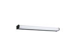PAULMANN LED Wandleuchte "Selection Bathroom LED Wandleuchte Arneb IP44 3000K 1000lm 230V 12,5 W", schwarz, 1, H: 4cm, 1 Stk., Leuchten, LED Wandleuchte