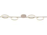 LED Deckenleuchte "MINI RITUS", sandbrise, 1, H: 7cm, 1 Stk., SCHÖNER WOHNEN-KOLLEKTION, Leuchten, SCHÖNER WOHNEN Kollektion, 3-Stufen Dimmer, Memoryfunktion, LED Deckenleuchte