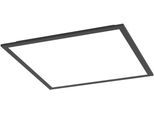 EGLO LED Deckenleuchte "MORADILLO-Z Deckenlampe - Stahl - LED - 19W - IP20", schwarz, 1, H: 6,1cm, 1 Stk., Leuchten, Wohzimmerlampe, Esszimmerlampe, Schlafzimmer, L39,3 x B39,3 x H6,1 cm, LED Deckenleuchte