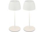 LED Außen-Tischleuchte BRILONER LEUCHTEN "SERINA MINI 7803026", weiß, Leuchten, LED Außen-Tischleuchte