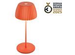 BRILONER LEUCHTEN LED Tischleuchte "Akku LED Tischleuchte", orange, Leuchten, LED Tischleuchte