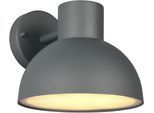 TRIO LEUCHTEN Außen-Wandleuchte "ELBE, Fassadenbeleuchtung Downlight, exkl 1x E27 max 10W, Outdoor IP44", anthrazit, 1, Ø 20cm H: 18,5cm, 1 Stk., Leuchten, Hauswand Leuchte aus Druckguss Aluminium, Leuchtmittel wechselbar, Außen-Wandleuchte