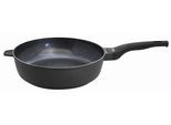 Schmorpfanne ELO "Siloncast Pfanne mit Gegengriff", schwarz, B:27cm H:11cm L:45cm Ø:24cm, Pfannen, Schmorpfanne, antihaftbeschichtet, hitzeisolierender Stiel, Gegengriff