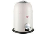 Kosmetikeimer WESCO "Mini Master", beige (sand matt), B:26,4cm H:36cm T:26,4cm, Stahlblech, Mülleimer, Kosmetikeimer, 6 Liter