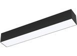 EGLO Aufbauleuchte "Salitta Aufbaulampe, Außenbeleuchtung, Wandlampe, Metall, IP65, Lampe", schwarz, 1, H: 5,5cm, 1 Stk., Leuchten, Aufbauleuchte - L38 x B5,5 x H5,5 cm - schwarz - 9W inkl., Aufbauleuchte
