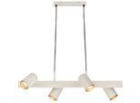 BRILONER LEUCHTEN LED Pendelleuchte "ERA 4058044", weiß (hellgrau), Leuchten, LED Pendelleuchte