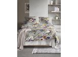 Bettwäsche IRISETTE "Wave 8633", bunt (pastell), B/L: 135cm x 200cm, 1 Stk., 1 Stk., Mako-Satin, B/L: 80cm x 80cm, 2, Mako-Satin, Obermaterial: 100% Baumwolle, Bettwäsche, Bettwäsche, anschmiegsam und atmungsaktiv, Ganzjahresqualität
