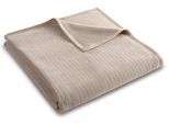 Wohndecke BIEDERLACK "Feel Cord", beige (feel taupe), B:150cm L:200cm, Baumwolle, Polyacryl, Polyester, Wohndecken, Wohndecke, mit schöner Hoch-Tief-Struktur