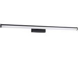 EGLO Wandleuchte "VADUMI Wandlampe - Kunststoff - LED - 14W - IP44", schwarz, 1, H: 5cm, 1 Stk., Leuchten, Wandstrahler, Wandspot, Wohnzimmer, Flur, Schlafzimmer,L78xH5xAL12,5cm, Wandleuchte