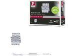 PAULMANN LED-Streifen "MaxLED 500 LED Strip Neutralweiß Basisset", silber (silberfarben), Dioden 96 Stk., Gesamtlänge 4m, Lichterketten, LED-Streifen