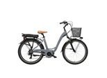 Adriatica Elektro-Citybike 26 Zoll VANITY Lady grau