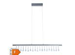 Näve LED Pendelleuchte "NOBILIS" L: 100cm satin-nickel