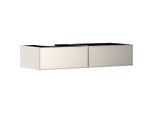 hansgrohe Xevolos E Waschtischunterschrank 54320790 1370x550x275mm, 2 Schubladen, links, sandbeige matt, sandbeige metallic