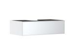 hansgrohe Xevolos E Waschtischunterschrank 54313320 980x550x275mm, 1 Schublade, mattweiß, weiß metallic
