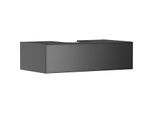 hansgrohe Xevolos E Waschtischunterschrank 54315770 980x550x275mm, 1 Schublade, schiefergrau matt, schiefergrau metallic