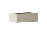 hansgrohe Xevolos E Waschtischunterschrank 54311390 780x550x275mm, 1 Schublade, sandbeige matt, bronze Struktur