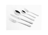 Justinus Besteckset Martele, Edelstahl, Metall, 30-teilig, 25x5x43 cm, rostfrei, Vollheftmesser, Essen & Trinken, Besteck, Besteck-Sets