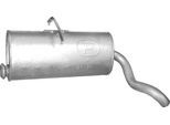 POLMO Endschalldämpfer 04130 hinten für Peugeot