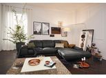 Wohnlandschaft MUSTERRING "MR 2490 Ecksofa mit erstklassigem Sitzkomfort, Long-Life-Leder", schwarz (anthrazit, s), B:342cm T:207cm, Sofas, Wohnlandschaft, Fuß Schwarz, Sitzhöhe 46cm, wahlweise mit Funktionen, Maße 342x207 cm