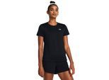 Trainingsshirt UNDER ARMOUR "TECH SSC - SOLID", Damen, Gr. L, schwarz,, weiß, Obermaterial: 100% Polyester, Shirts, für vielseitige Aktivitäten, leichtes Material, atmungsaktiv