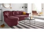 Ecksofa DOMO COLLECTION "Papenburg, zeitlose Rückensteppung, elegante Formensprache, L-Form", lila (beere), B:235cm H:84cm T:140cm, Kunstleder SOFTLUX;Luxus-Microfaser (100% Polyester);Struktur ( 90% Polyester, 10% Polyacryl);Microfaser PRIMABELLE (100% Polyester), Sofas, Ecksofa, in großer Farbvielfalt, wahlweise mit Bettfunktion, OTTOs Choice