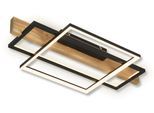BRILONER LEUCHTEN Deckenleuchte "CADRE Deckenleuchte", schwarz (weiß, neutral), Leuchten, Deckenleuchte