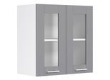 Hängeschrank VCM "Küchenschrank B. 80 cm Hängeschrank Küche Colura", schwarz (weiß, anthrazit), B:80cm T:31cm, Obermaterial: 100% Holz Wood., Schränke, Hängeschrank