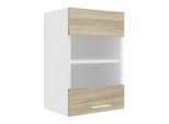 Hängeschrank VCM "Küchenschrank B. 40 cm Hängeschrank Küche Esilo", braun (weiß, sonoma, eiche), B:40cm T:31cm, Obermaterial: 100% Holz Wood., Schränke, Hängeschrank