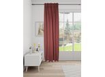 Vorhang HOMING "Galdin" Gr. 1, braun, B:140cm H:245cm, Polyester, Gardinen, Fertigschal