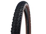 Fahrradreifen SCHWALBE "Smart Sam HS624", schwarz (schwarz, bronze), Fahrradreifen, 29 x 2,56