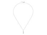 Kette mit Anhänger SMART JEWEL "Anhänger mit Zirkonia, Silber 925", silber, Halsketten, Damen, 45cm, Silber 925 (Sterlingsilber)