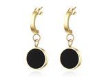 Paar Ohrhänger AILORIA "Ohrringe AMÉLIE", gold, Ohrringe, Damen, Edelstahl