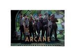 Poster REINDERS "Arcane", bunt (farbe bild(er): mehrfarbig), B:91,5cm H:61cm T:0,1cm, Bilder, Poster, Teenager Zimmer - Mehrfarbig - 150 gr. Papier - Cartoons
