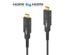 FiberX Serie - Micro HDMI/HDMI 4K Glasfaser Verlängerung - 70m