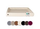 SABRO Hundebett KUDDE Kunstleder creme/ beige 1 m, 1,2 m