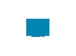 Rocada Whiteboard, lackierte Oberfläche, magnetisch, B 1000 x H 1500 mm, blau