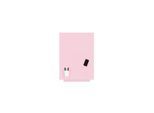 Rocada Whiteboard Skincolor, lackiert, B 550 x H 750 mm, magnetisch, trocken abwischbar, Wandmontage, rosa