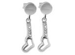 Kettenanhänger ADELIA´S "Damen Anhänger – Anhänger aus 925 Silber mit Zirkonia", silber, Schmuckanhänger, Damen, Silber 925 (Sterlingsilber), Kettenanhänger, Ein stilvolles Geschenk für besondere Momente