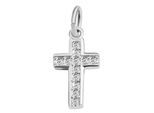 Kettenanhänger ADELIA´S "Damen Anhänger – Kreuz Kreuzanhänger aus 925 Silber mit Zirkonia", silber, Schmuckanhänger, Damen, Silber 925 (Sterlingsilber), Kettenanhänger, Ein Geschenk, das Freude macht