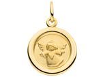 Kettenanhänger JOBO "Anhänger Engel Schutzengel 12 mm", gold (gelbgold 333), Schmuckanhänger, Damen, Gelbgold 333, Kettenanhänger, 8 Karat 333 Gold